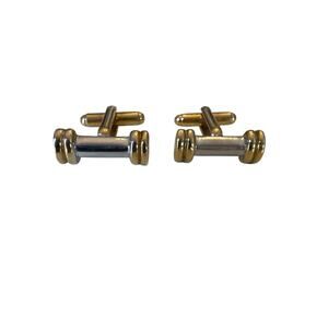 Vintage Gold and Silver Tone Cufflinks!